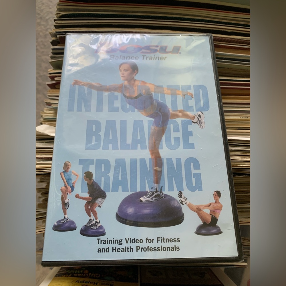 BOSU Balance Trainer - Integrated Balance Training (DVD, 2006) Brand New Sealed